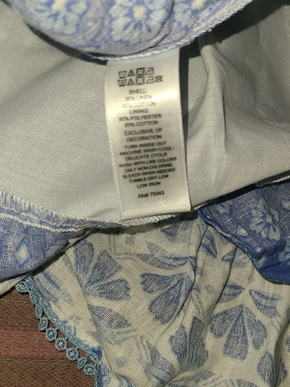 Sigrid Olsen lightweight blue
